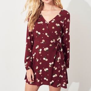 Hollister Side-Tie Wrap Dress